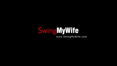 Threesome With Horny Blonde Swinger Wife Fucking Experience