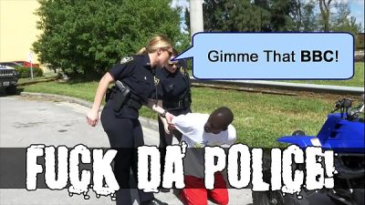 BLACK PATROL – i. Street Racing Black Thugs Get Busted By MILF Cops