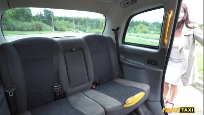 Fake Taxi MILF model is in need of some hard vaginal fucking